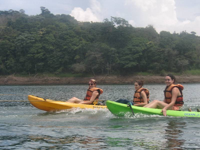 CostaRica-June-11-18-2005-0373 getting towed at Lake Arenal