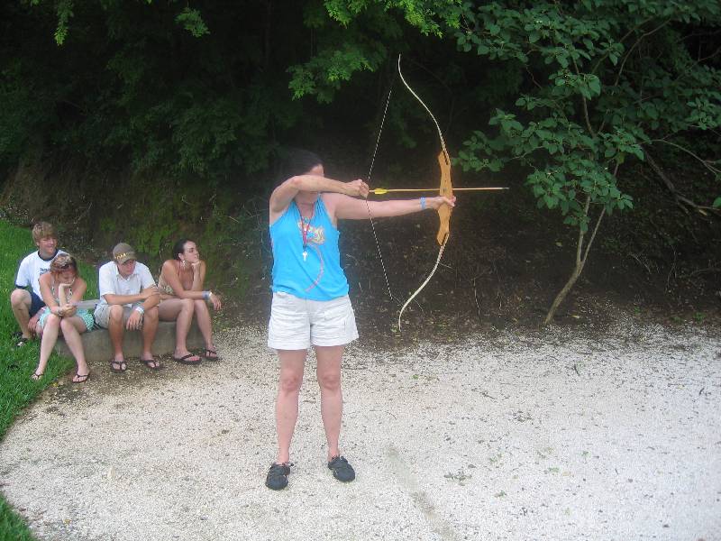 CostaRica-June-11-18-2005-0685 archery at the Fiesta Premier