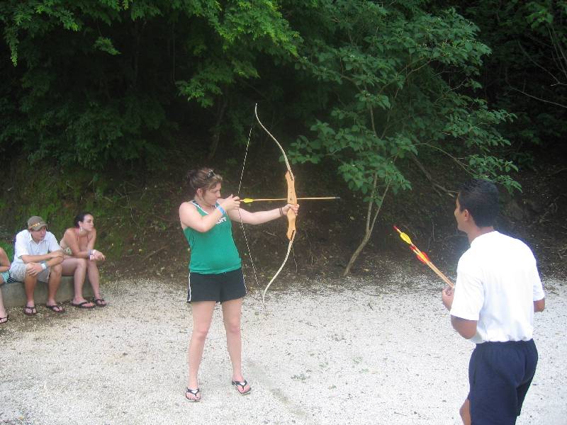 CostaRica-June-11-18-2005-0688 archery at the Fiesta Premier