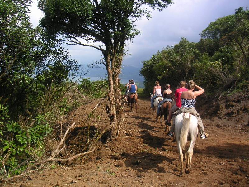 Jen-CostaRica-June2005-071 horseback riding