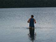 IMG_0159 Dennis bass fishing at Lake Coter