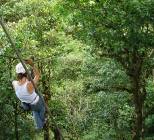 IMG_0211 Katelyn on the canopy zip line